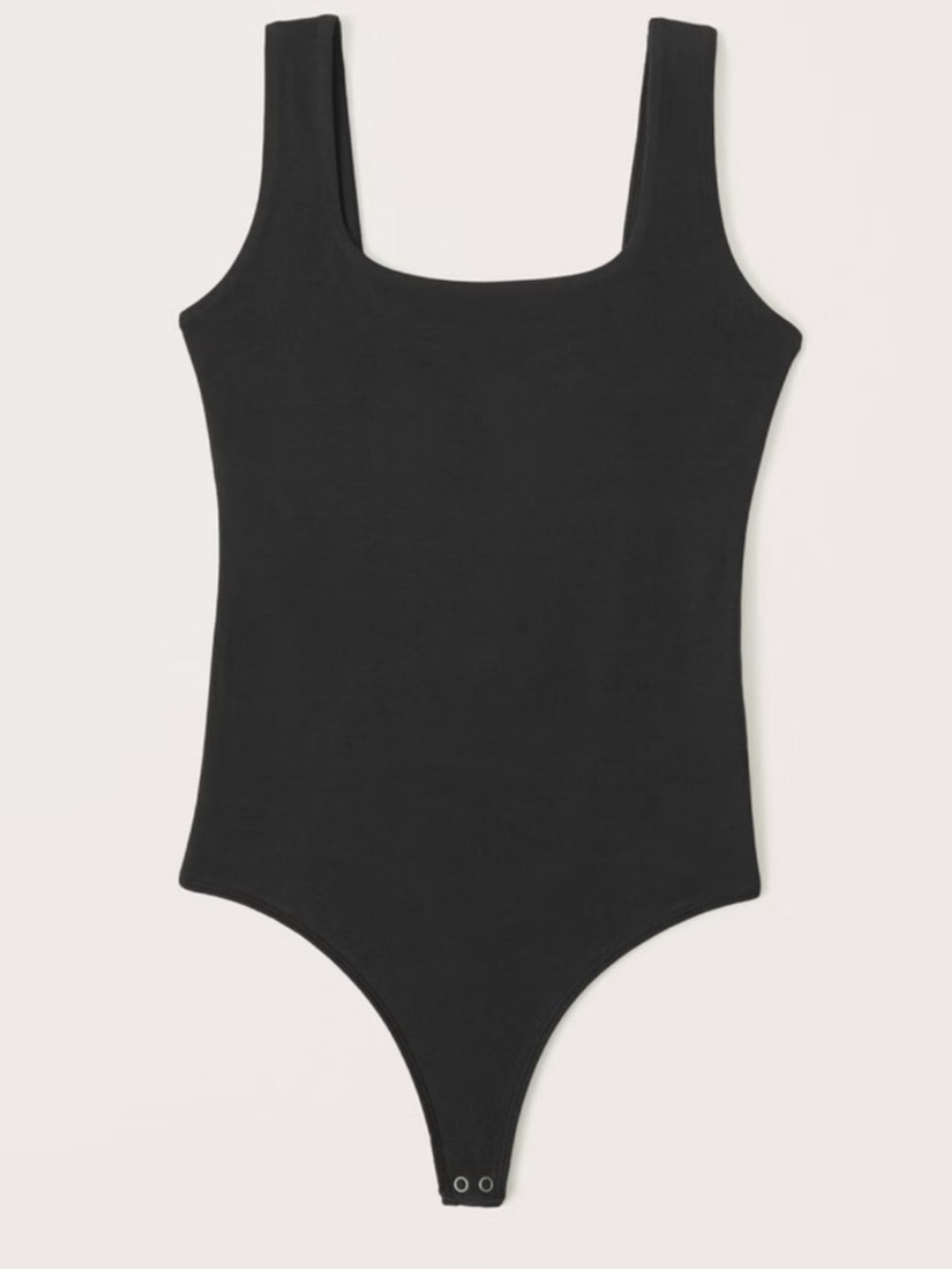 Abercrombie & Fitch Women's Cotton-Blend Seamless Fabric Tank Bodysuit